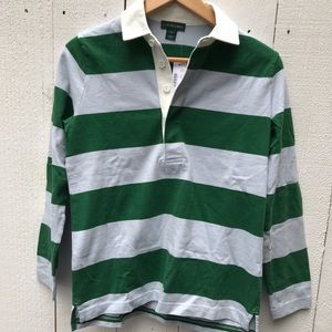 Striped J. Crew Collared Shirt